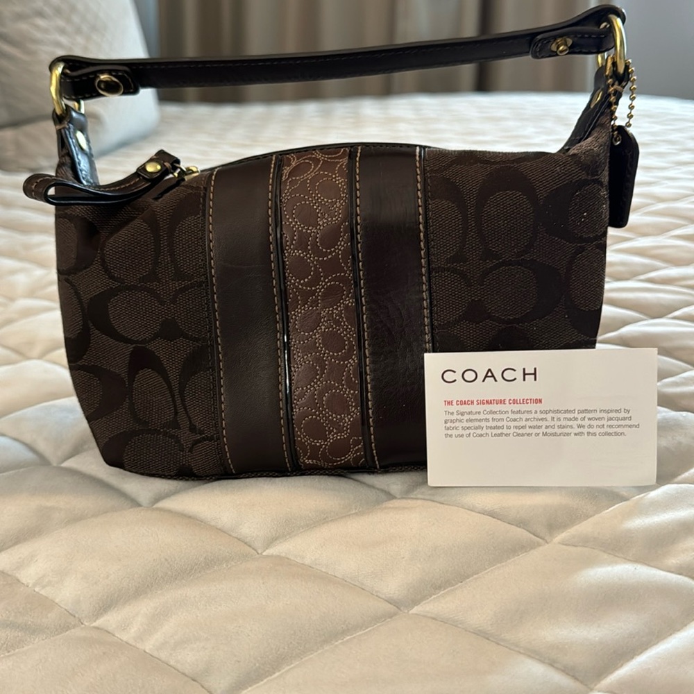 Coach signature collection, small bag